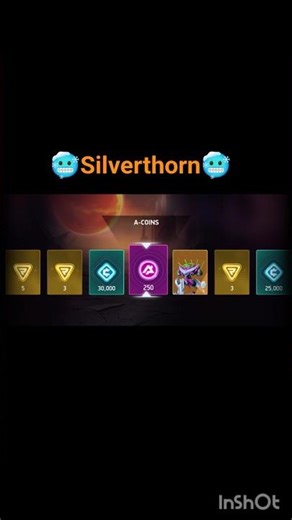 Silverthorn event creat rush#mech arena #viral #short