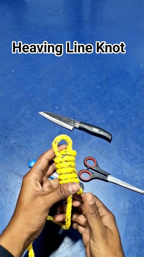 Heaving Line Knot #knotstutorial #ncc #knot #rope #rope #treking #merchantnavy #gprating
