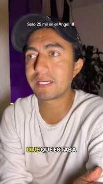 Solo 25 mil en el Ángel 🇲🇽 #mexico