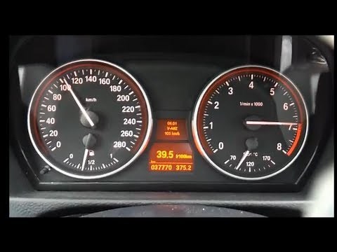 BMW E92 325i Acceleration 0-200 km/h