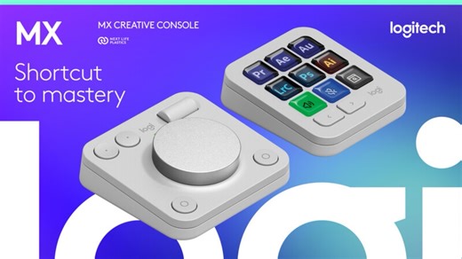 Watch MX Creative Console Photo Editing | Logitech on Amazon Live