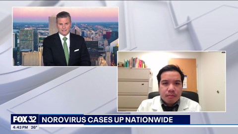 Norovirus cases increase across US, including Illinois, CDC says