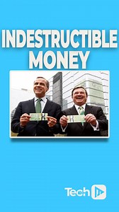 These Bills Are Indestructible Canadian money, particularly the polymer banknotes introduced in 2011, is often considered “unbreakable” or highly durable due to the materials and design features used in their production Credits: @ bankofcanadaofficial / YT @ isla.moonadventures & anninhanocanada / TT #tech #technology #engineering #innovative #reels | Tech Moments
