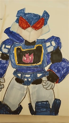 my cute Decepticon soundwave fanart 💖