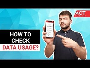 How To Check ACT Data Usage | Check ACT Data Balance