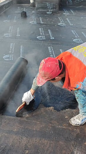 54K views · 15 reactions | Rooftop Waterproofing Technique Using Hot Torched Bitumen Membrane #bitumenroofseal #hottorchwaterproofing #constructionprecisionwow #satisfyingbuildvibes | Diamond Studio | Facebook