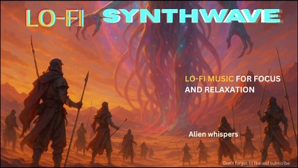 ALIEN WHISPERS - Lofi Synthwave Music for Sleep, Focus, Relaxation and Meditation