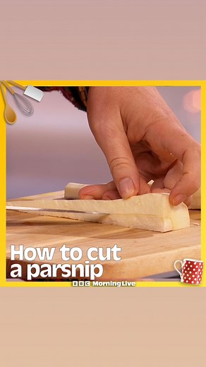 👩‍🍳 Here’s how to cut a parsnip with chef Anna Haugh! | BBC Morning Live