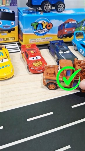 Yes or No, Tow Matter Find Her Friend Lightning McQueen ⚡ #shorts #trendingshorts #automobile #toys