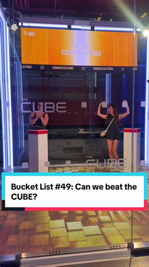 Bucket List Challenge: Beating The CUBE Experience