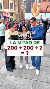 Dúo Matemático: 300 vs 200