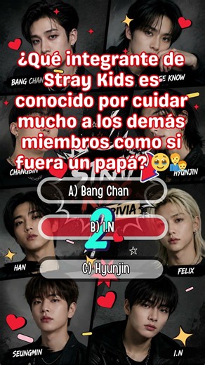 ¿Qué integrante de Stray Kids cuida a todos como si fuera el papá del grupo? 🥹👨‍👦 #StrayKids #SKZ