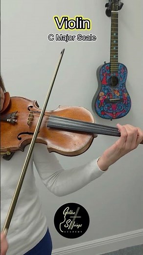 C Major Scale – Violin 🎻