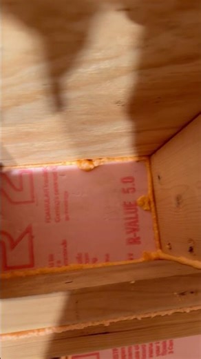 Blocking Soffit Vents For Spray Foam Insulation. #construction #sprayfoam #rafters #soffit