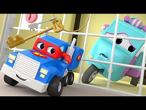 El MINI Camión - Carl el Super Camión en Auto City | Dibujos animados para niños