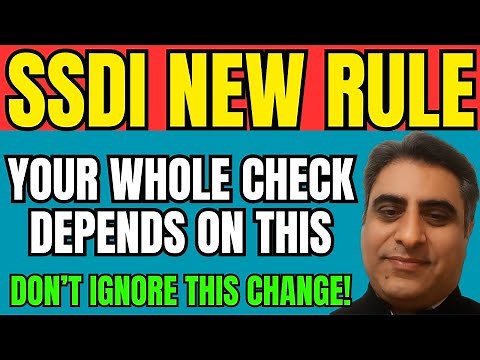 Social Security WARNING: This NEW 2026 SSDI Rule Will Reduce Benefits FAST!