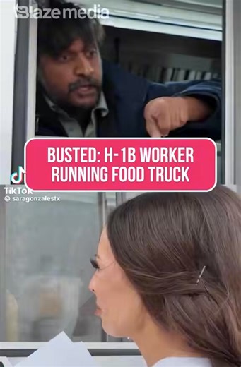 A city permit for Golconda Express lists Naveen Tummala as business owner. His wife is listed as the owner too. He’s on an H-1B visa. She was home. He was at the food truck window taking orders.H-1B authorization is conditional: one sponsoring employer, one specific role, no outside self-employment. He says he was helping unpaid. The permit says he’s the owner.The footage and permit are going to USCIS and the Department of Labor.Someone explain how this is allowed.Credit: @saragonzalestx