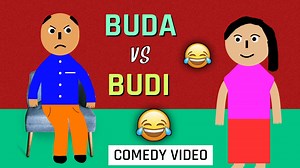 BUDA vs BUDI | Comedy Video | Nepali Funny Cartoon Comedy | Buda Budi Comedy Video | The BN Creation | The BN Creation