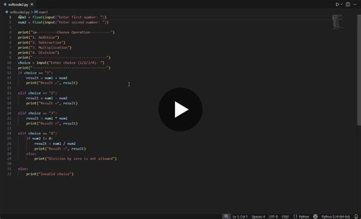 #python #programming #miniproject #coding #studentdeveloper #tech #codsoft | Mohit Shegokar