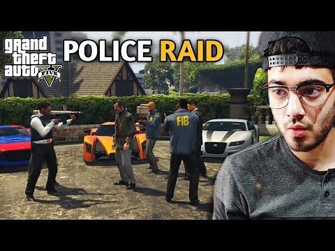 GTA 5 - POLICE RAID ON MICHAEL HOUSE