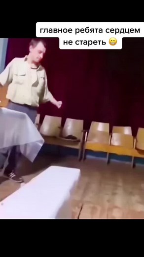 Funny Table Jump Attempt Turns into Epic Fail