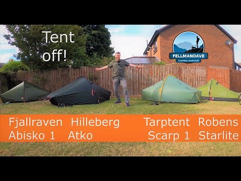 TUNNEL TENT -A LIST-1p| Abisko1 v Akto v Scarp 1 v Starlight1| Detailed comparison review