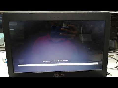 How to install windows 7 in asus X453MA
