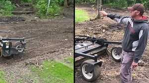 6K views · 51 reactions | How to grade and level a backyard project with a soil conditioner the easy way. https://hubs.ly/H0kKNg90! | Quick Attach Attachments | Facebook
