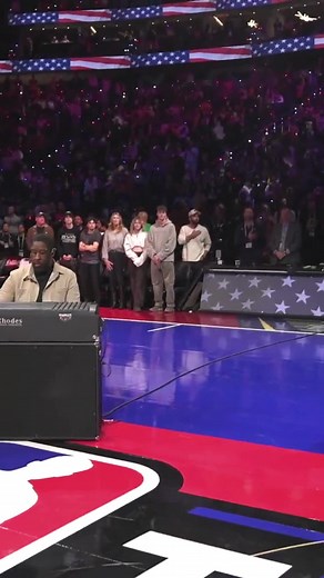 NE-YO Sings The National Anthem at NBA In-Season Tournament Championship