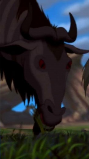 Simba is in the Gorge | Simba Practicing Roar | Hyenas Start Stampede - Lion King Scene 35