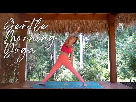 20-MIN MORNING YOGA | Gentle, Fluid & Flowy full body stretch.. Ashley Freeman