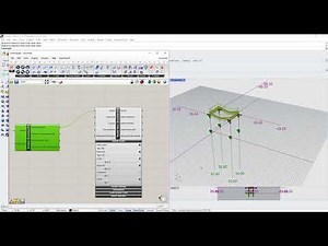 Designing a one bay moment frame using Karamba 3D