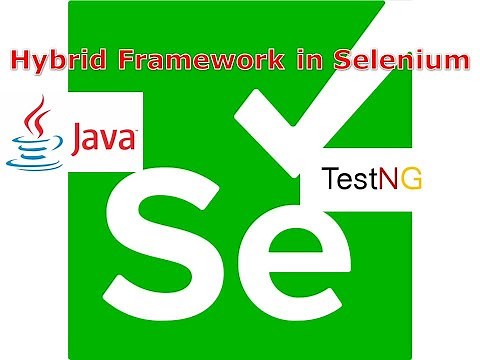 Hybrid Framework in Selenium |Selenium Automation Framework | By NagaRaju | G C Reddy Technologies |