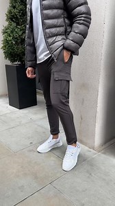 ✅ Why Not Look Your Best Going into Winter? The Capo Cargo Pant features elasticated waistband with drawstring and ankle zips. The Capo UTILITY Cargo Pants have been designed for the perfect fit, our obsession with the fitting and quality of materials has resulted in the perfect athletic fit and ultimate comfort. ✅ Slim Aesthetic Fitting. ✅ Elasticated Waistband. ✅ Inside Ankle Zip. ✅ 2 Zip Pockets. Get Yours Today! | Capo