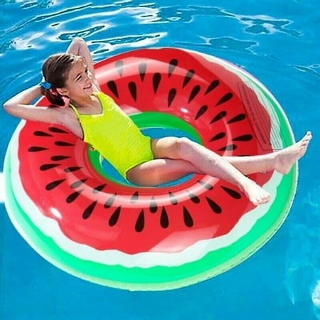 Pool Ring Inflatable Donut Rubber Ring Float Lilo Toys Dohnut Tube Adults Kid WWB - Walmart.ca