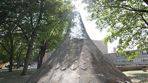 Welded Steel Wigwam by studio:indigenous Connects Past to Present at Exhibit Columbus