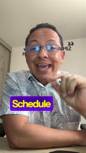 3 formas de usar SCHEDULE en inglés