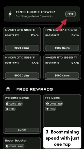 BTC Mining Cloud Sim Guide #shorts