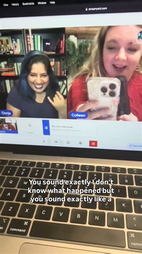 Luckily this was after recording 😂 new episode out tomorrow! #booktube #podcast #bloopers #fyp