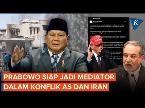 Prabowo Siap Terbang ke Teheran, Jadi Mediator Iran-AS