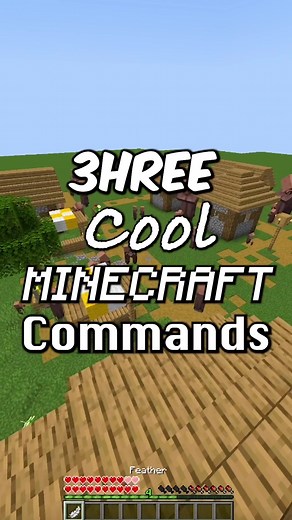 3 Cool Minecraft Commands 🪶 #minecraft #minecrafttutorial #minecrafttips #minecraftcommands #minecraftupdate #minecraftcreations #minecrafthacks