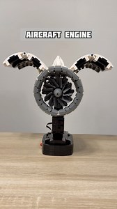 Cool Aircraft Engine by @enginediyshop #engine #enginediyshop #aircraft #jetengine #lego #technic #legotechnic #mechanical #diy #diyprojects #legomocs #legotechnicmoc #mechanicalengineering #engineering | Bricks Master Builders
