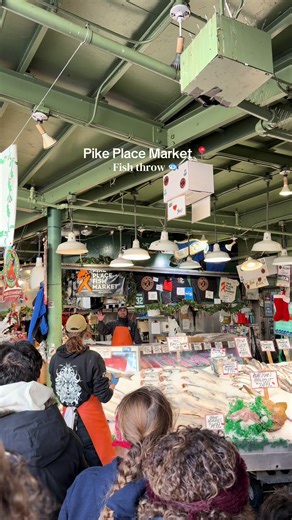 Explore Pike Place Market: Fish Throwing Tradition