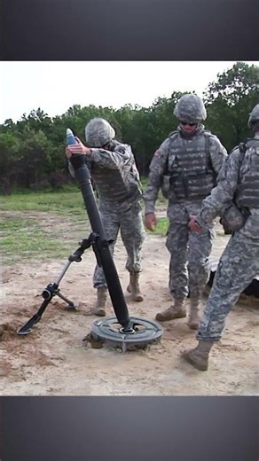 How to install mortar #shorts #military