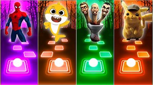 8.2K views · 125 reactions | Spiderman vs Baby Shark vs Skibidi...