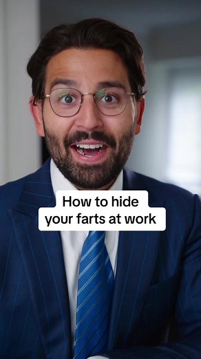 Don’t be afraid to blow off some steam in the office. Stinkcognito. // Sometimes you don’t have time to make a quick getaway to the hallway, or the streets to let out a stinker. So our corporate Fartologist Lars provides 4 crucial steps to ensure you can enjoy your favourite foods and hide the toots. #comedy #office #officehumor #fart #gassy #gas #workplace #funny #funnyvideos #humor #hidethemwithlove #farting #fartsarefunny #farts