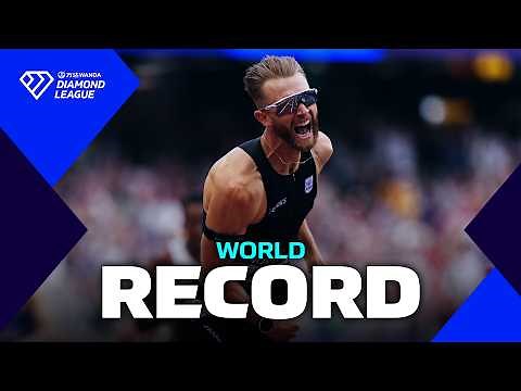 Josh Kerr breaks MILE WORLD RECORD in London - Wanda Diamond League 2026