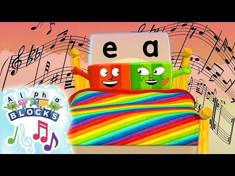 Alphablocks - Lullaby Songs! 🎶 | #MusicMonth | Phonics | Learn to Read