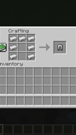 how to craft a iron leggings #guide #minecraft #minecraft shorts