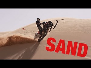 Snowmobile Rips in Sand Dunes (CboysTV Clips)